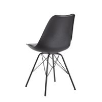 FineBuy 2er Set Esszimmerstuhl Küchenstuhl Kunstleder Design Polsterstuhl Stuhl – Ansicht 7