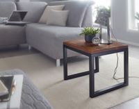 FineBuy Beistelltisch 45x40x45 cm Massivholz Wohnzimmertisch Tisch Wohnzimmer – Ansicht 2