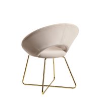 FineBuy Esszimmerstuhl Samt / Metall Küchenstuhl Polsterstuhl Stuhl Esszimmer – Ansicht 9