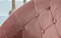 FineBuy Loungesessel Drehstuhl Clubsessel Samt Cocktailsessel Barsessel Sessel – Ansicht 4