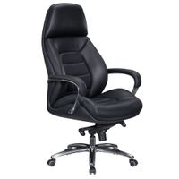 FineBuy Bürostuhl Chefsessel Echtleder Ergonomisch XXL Drehstuhl 120 kg Stuhl – Ansicht 6