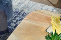 FineBuy Couchtisch Massivholz Wohnzimmertisch 2er Set Beistelltisch Satztisch – Ansicht 5