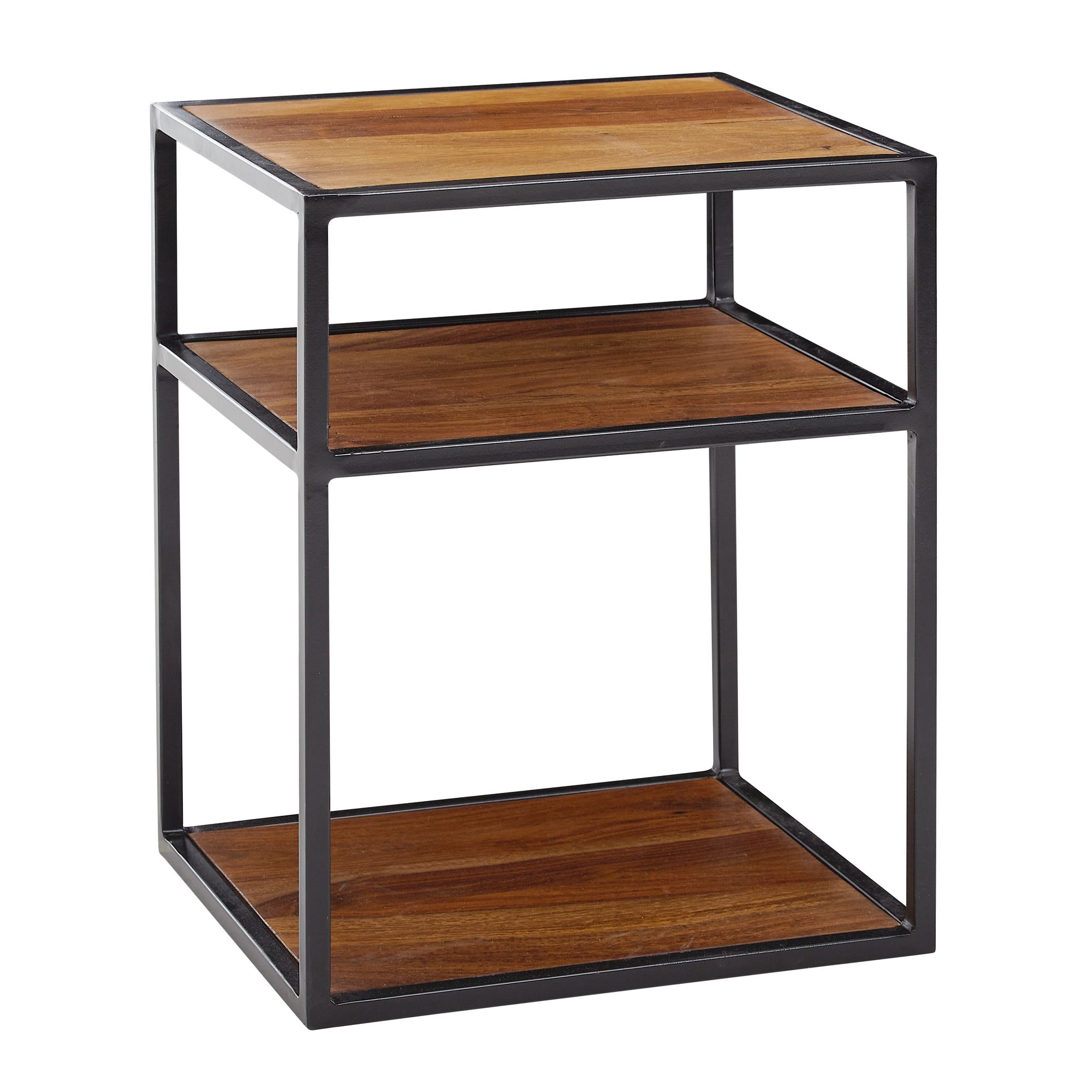 Nachttisch FineBuy Beistelltisch Boxspringbett Holz Massiv 40x50x35 cm Tisch – Ansicht 6