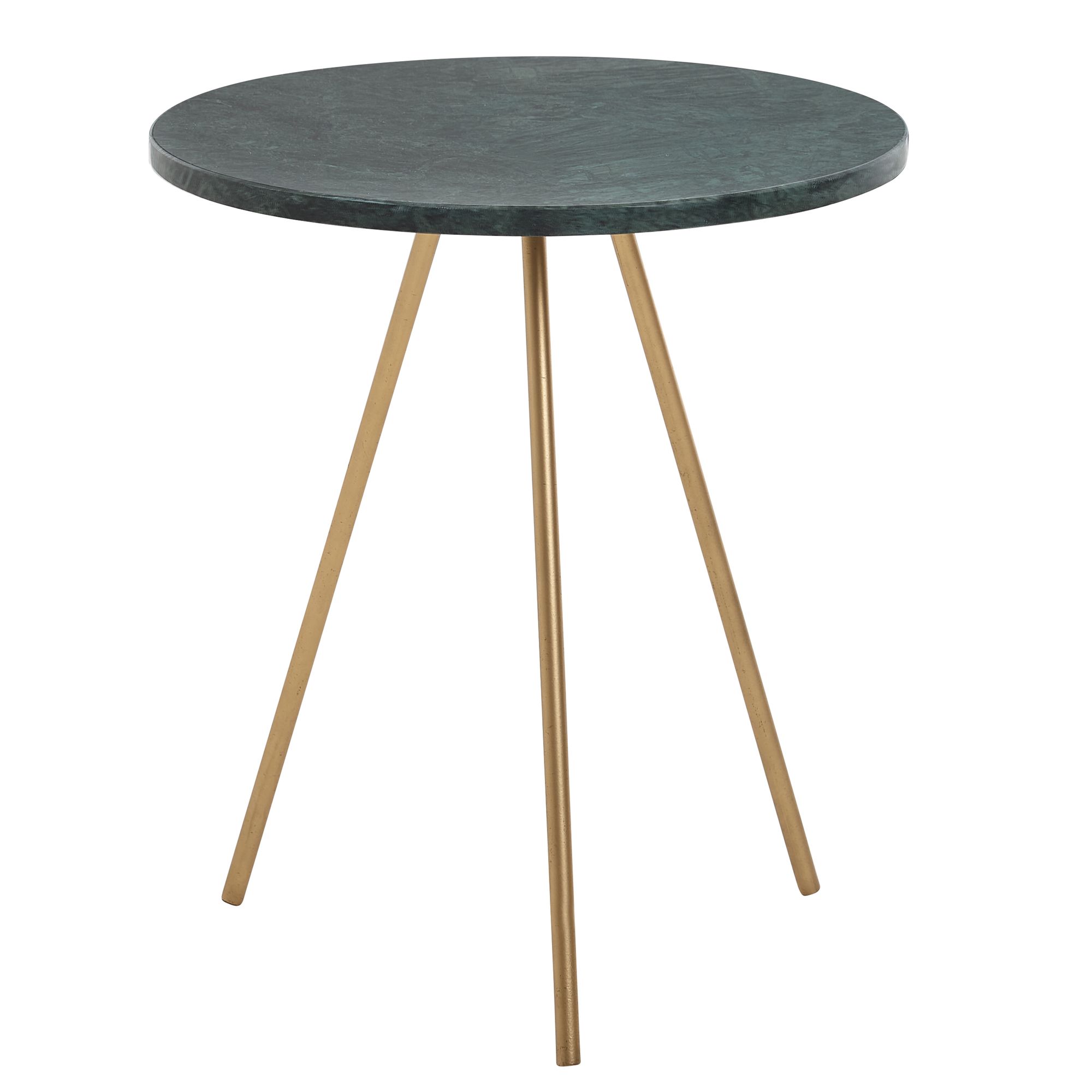 Beistelltisch FineBuy Sofatisch Echter Marmor Ø 38 cm Tisch Wohnzimmertisch Rund – Ansicht 6