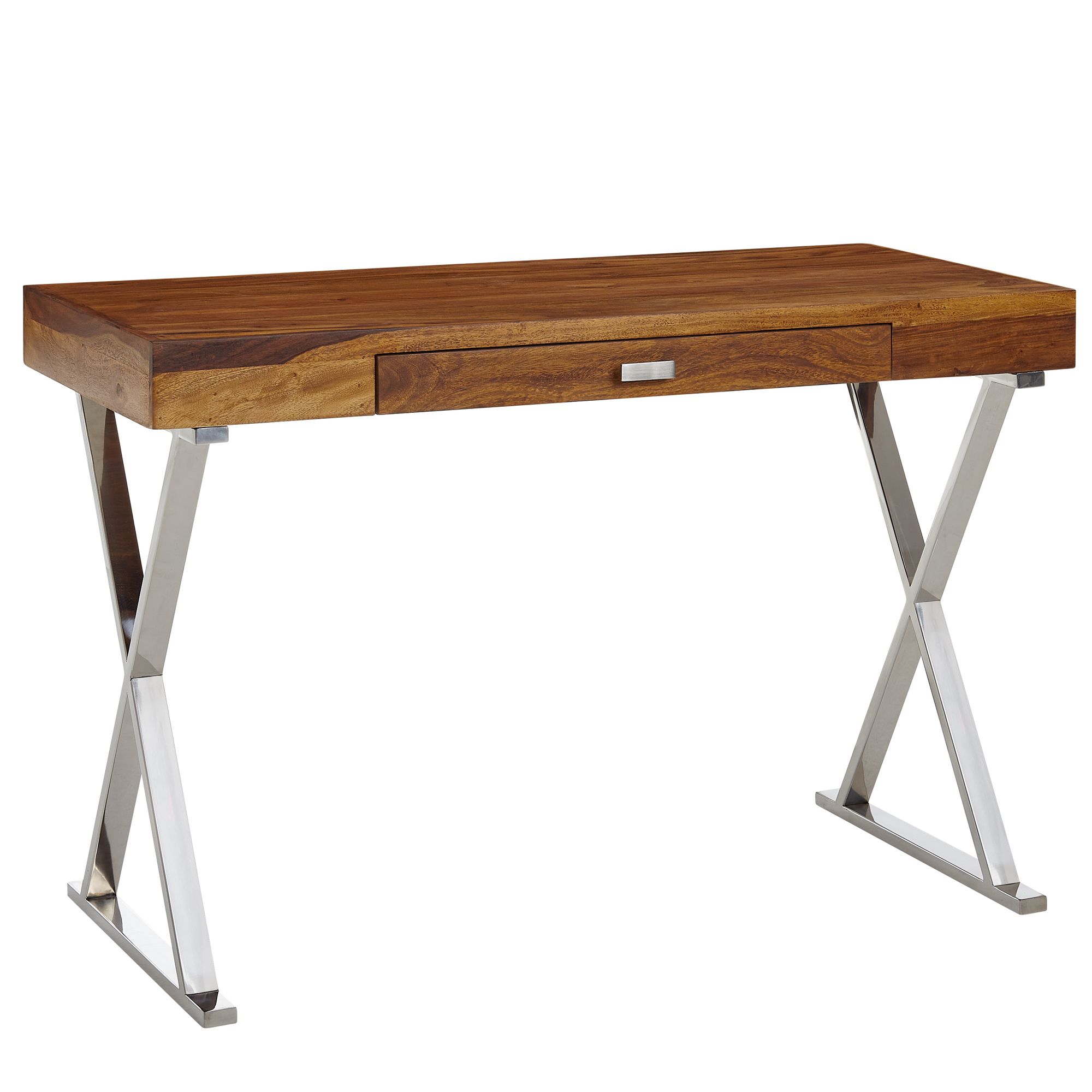 FineBuy Schreibtisch 120x55x78 cm Sheesham Massivholz / Metall, Design Bürotisch mit Schublade, HomeOffice Laptoptisch Computertisch mit Stauraum | Farbe: Schwarz FineBuy Schreibtisch 120x55x78 cm Sheesham Massivholz / Metall, Design Bürotisch mit Schublade, HomeOffice Laptoptisch Computertisch mit Stauraum | Farbe: Schwarz
