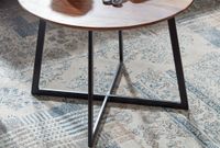 FineBuy Couchtisch Sheesham Massivholz rund Ø 60 cm | Wohnzimmertisch Holz – Ansicht 5