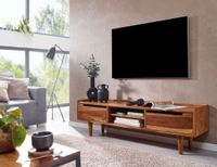 TV Schrank FineBuy Lowboard 145x43x35 cm Holz Fernsehkommode Fernsehschrank – Ansicht 7