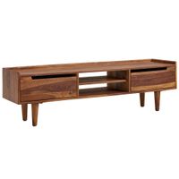 TV Schrank FineBuy Lowboard 145x43x35 cm Holz Fernsehkommode Fernsehschrank – Ansicht 6