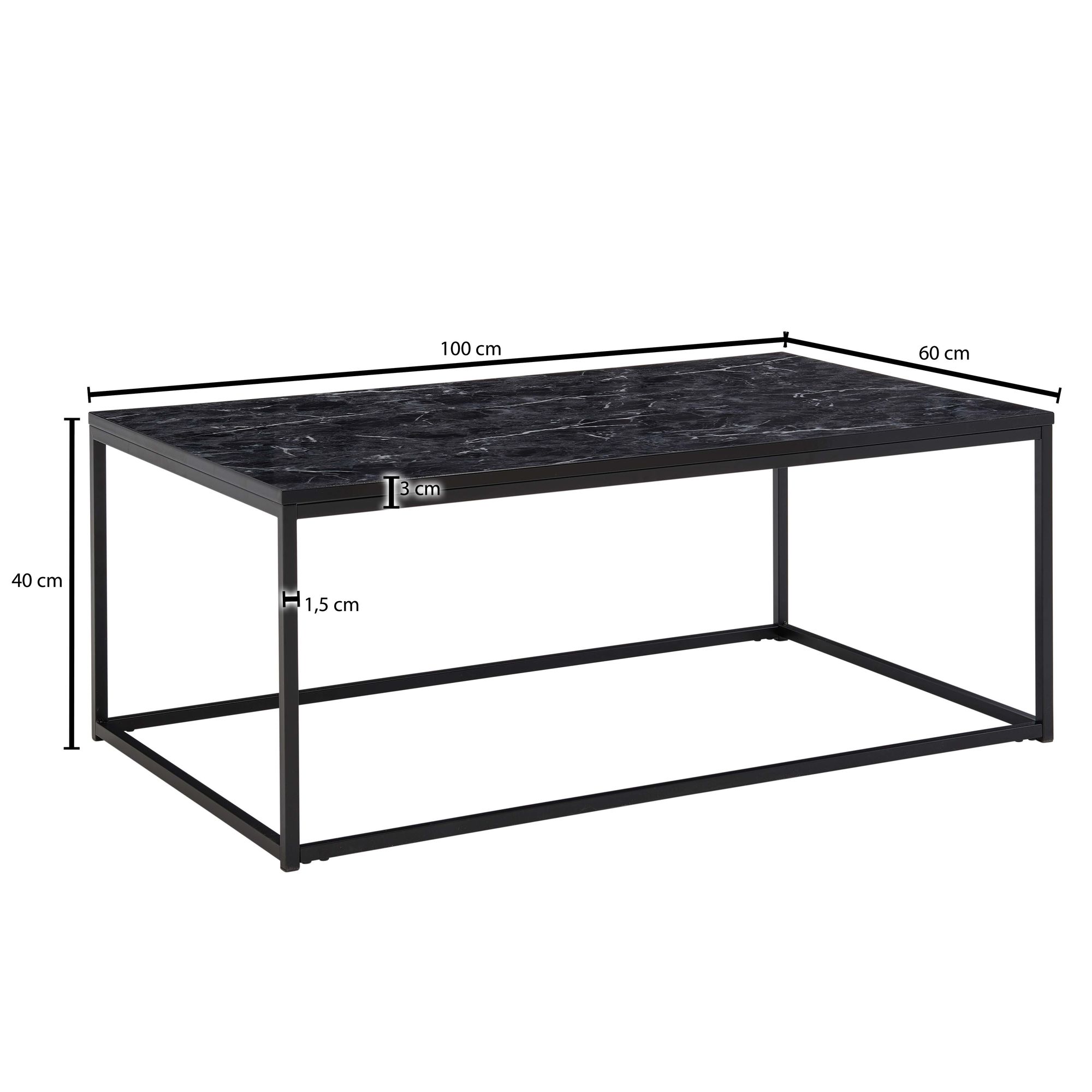 FineBuy Couchtisch 100cm rechteckig mit Marmor Optik Metallgestell – Moderner Wohnzimmertisch - Design Sofatisch für Wohnzimmer eckig | Farbe: Weiß FineBuy Couchtisch 100cm rechteckig mit Marmor Optik Metallgestell – Moderner Wohnzimmertisch - Design Sofatisch für Wohnzimmer eckig | Farbe: Weiß