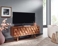 TV Schrank FineBuy Lowboard 92x44x35 cm Holz Fernsehkommode Fernsehschrank – Ansicht 7