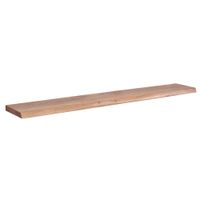 Wandregal FineBuy Baumkante Akazie Holz Schweberegal Regal Massiv Hängeregal – Ansicht 6