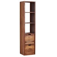 Wandregal FineBuy Schweberegal mit Schubladen 150 cm Holz Regal Hängend Massiv – Ansicht 6