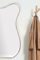 WOHNLING Wandspiegel Flurspiegel Asymmetrisch 100 cm Spiegel Flur Hängespiegel – Ansicht 5