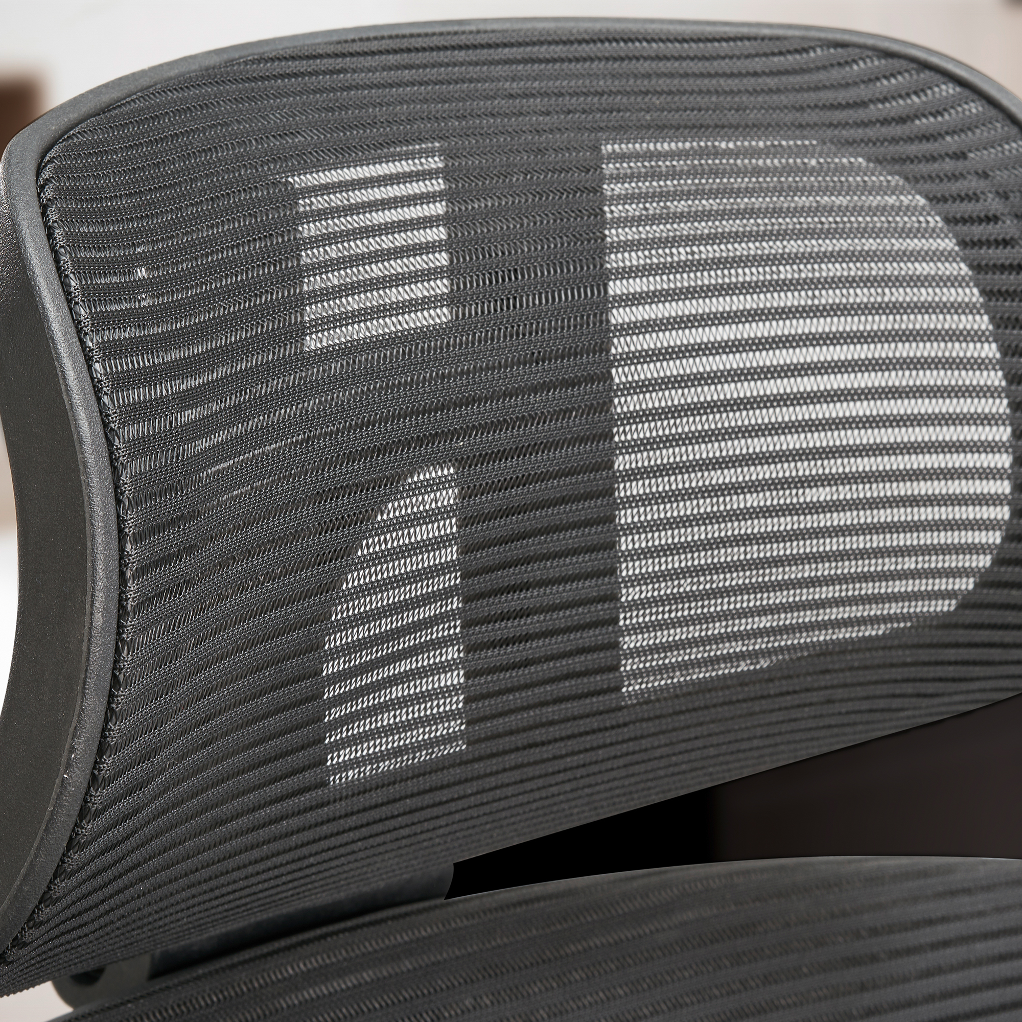 Bürostuhl FineBuy Schreibtischstuhl Mesh Schwarz Drehstuhl Ergonomisch 120 kg – Ansicht 7