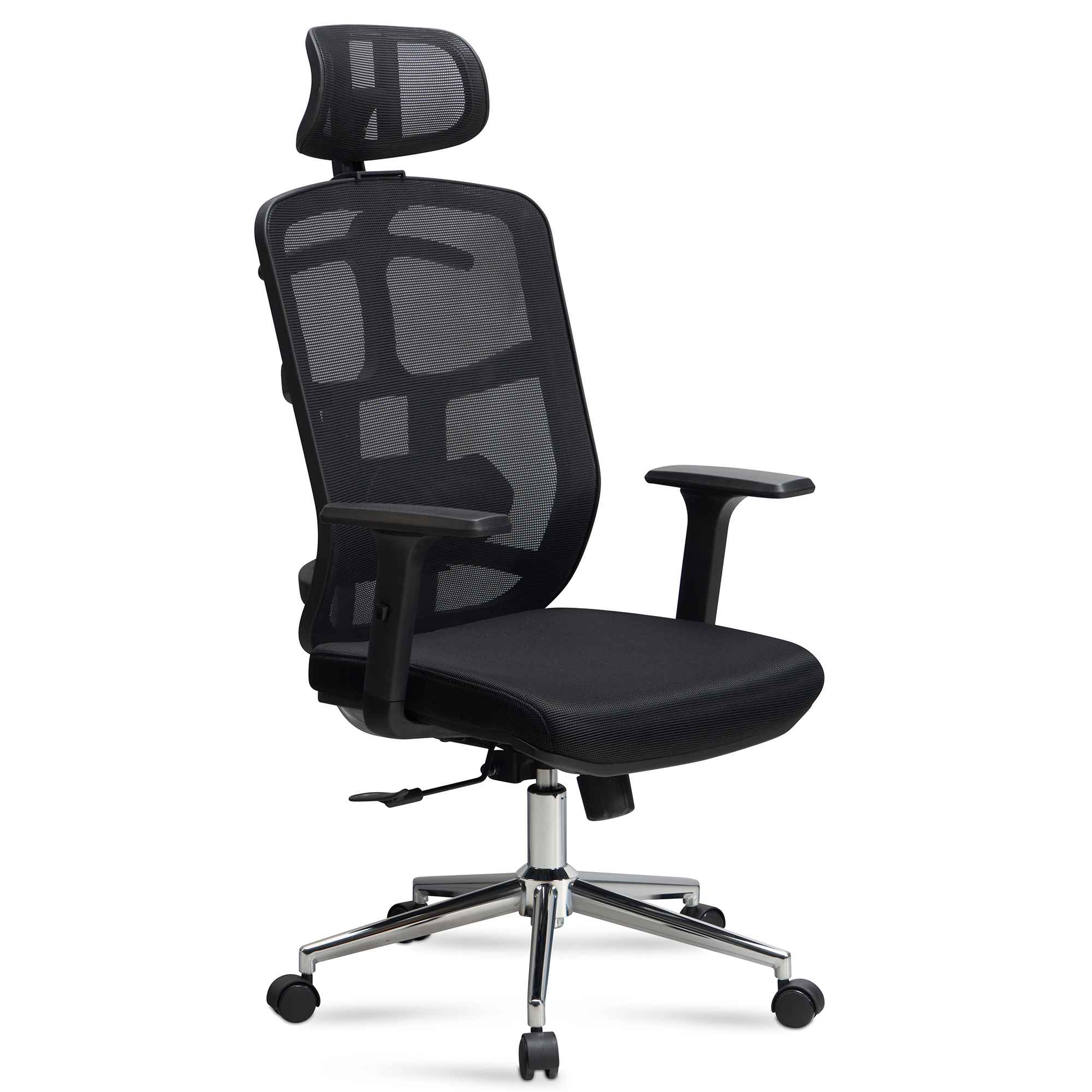 FineBuy Bürostuhl Schwarz Mesh-Bezug Schreibtischstuhl bis 120 kg mit Kopfstütze, Drehstuhl höhenverstellbar mit Lendenwirbelstütze, Stoff-Schreibtischsessel ergonomisch mit Wippfunktion | Farbe: Schwarz FineBuy Bürostuhl Schwarz Mesh-Bezug Schreibtischstuhl bis 120 kg mit Kopfstütze, Drehstuhl höhenverstellbar mit Lendenwirbelstütze, Stoff-Schreibtischsessel ergonomisch mit Wippfunktion | Farbe: Schwarz