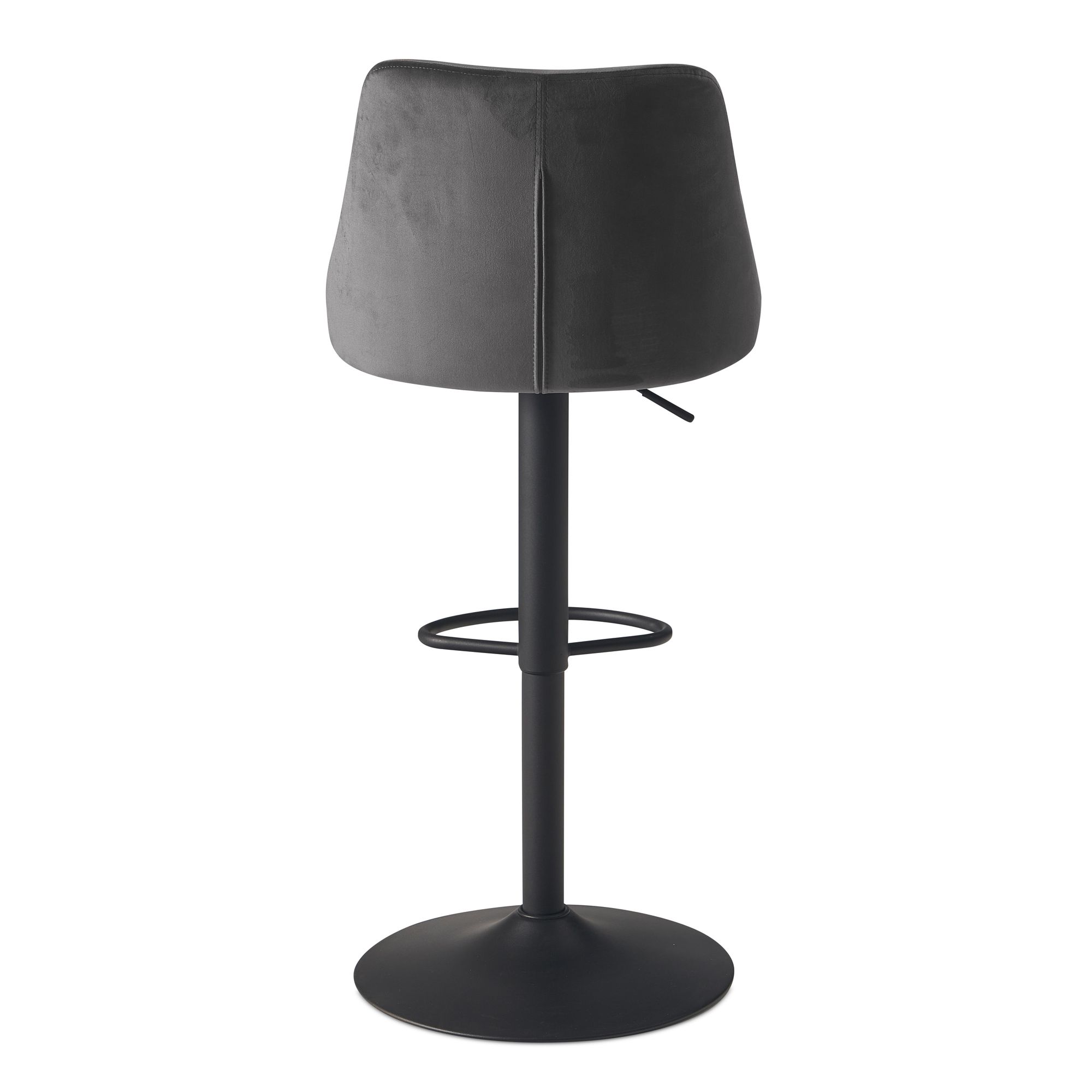 Barhocker FineBuy Küchenhocker Samt Hocker Bistrohocker Drehbar Barstuhl Modern – Ansicht 7