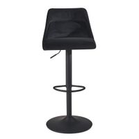 Barhocker FineBuy Küchenhocker Samt Hocker Bistrohocker Drehbar Barstuhl Modern – Ansicht 7