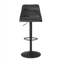 Barhocker FineBuy Küchenhocker Samt Hocker Bistrohocker Drehbar Barstuhl Modern – Ansicht 6