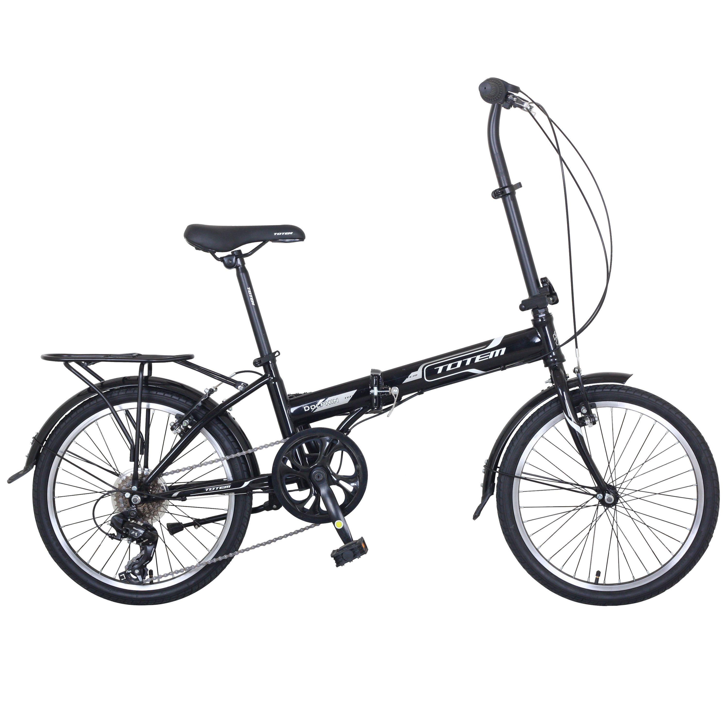 Klappvelo 20" TWIST schwarz