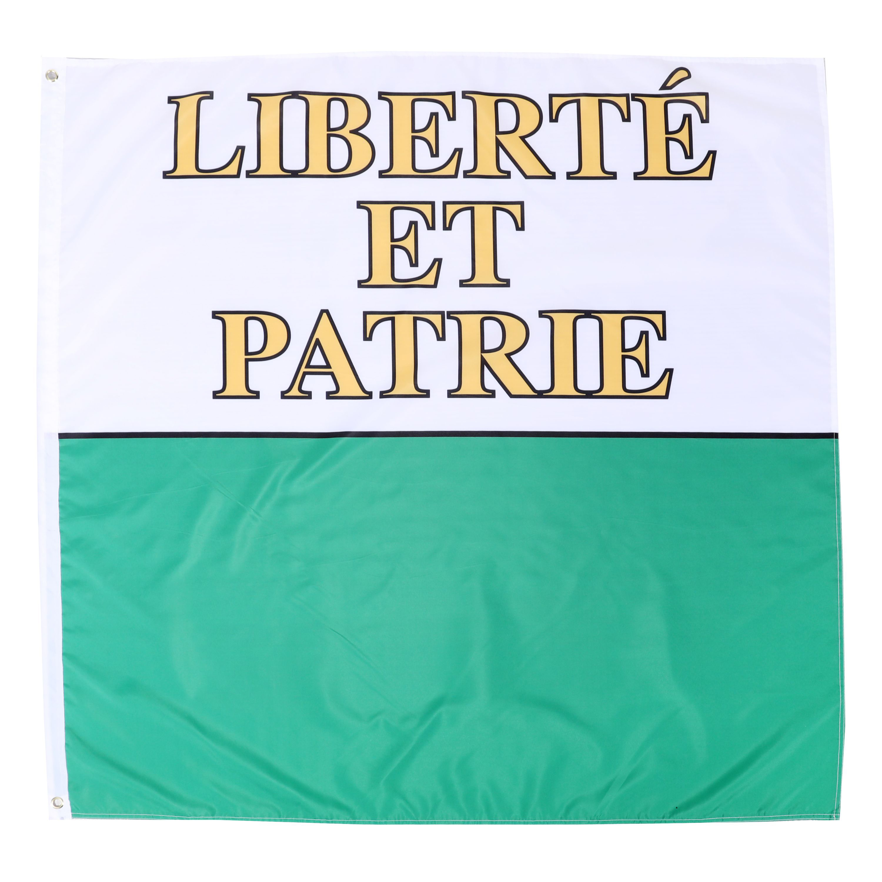 Kantonsflagge Waadt 120 x 120 cm