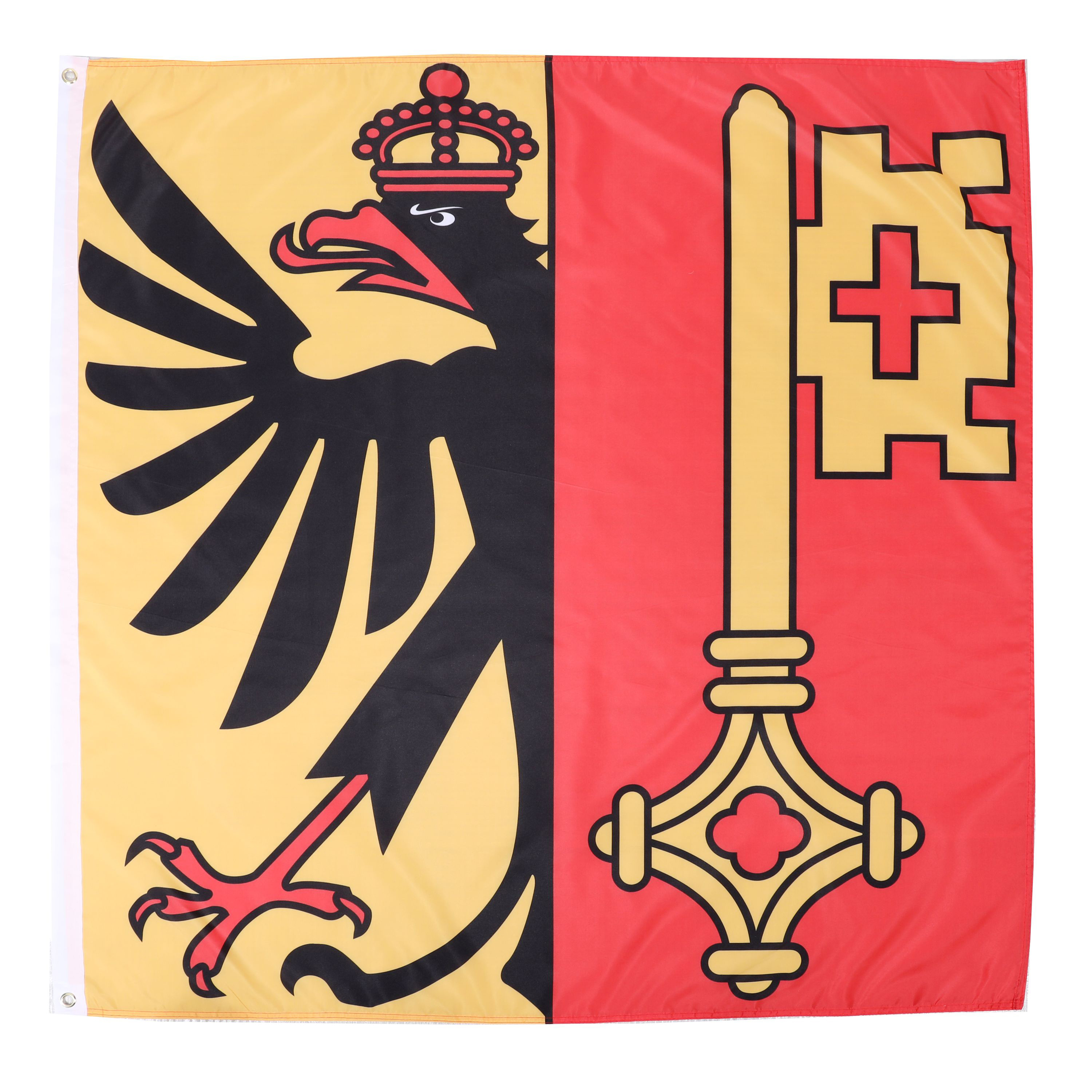 Kantonsflagge Genf 120 x 120 cm