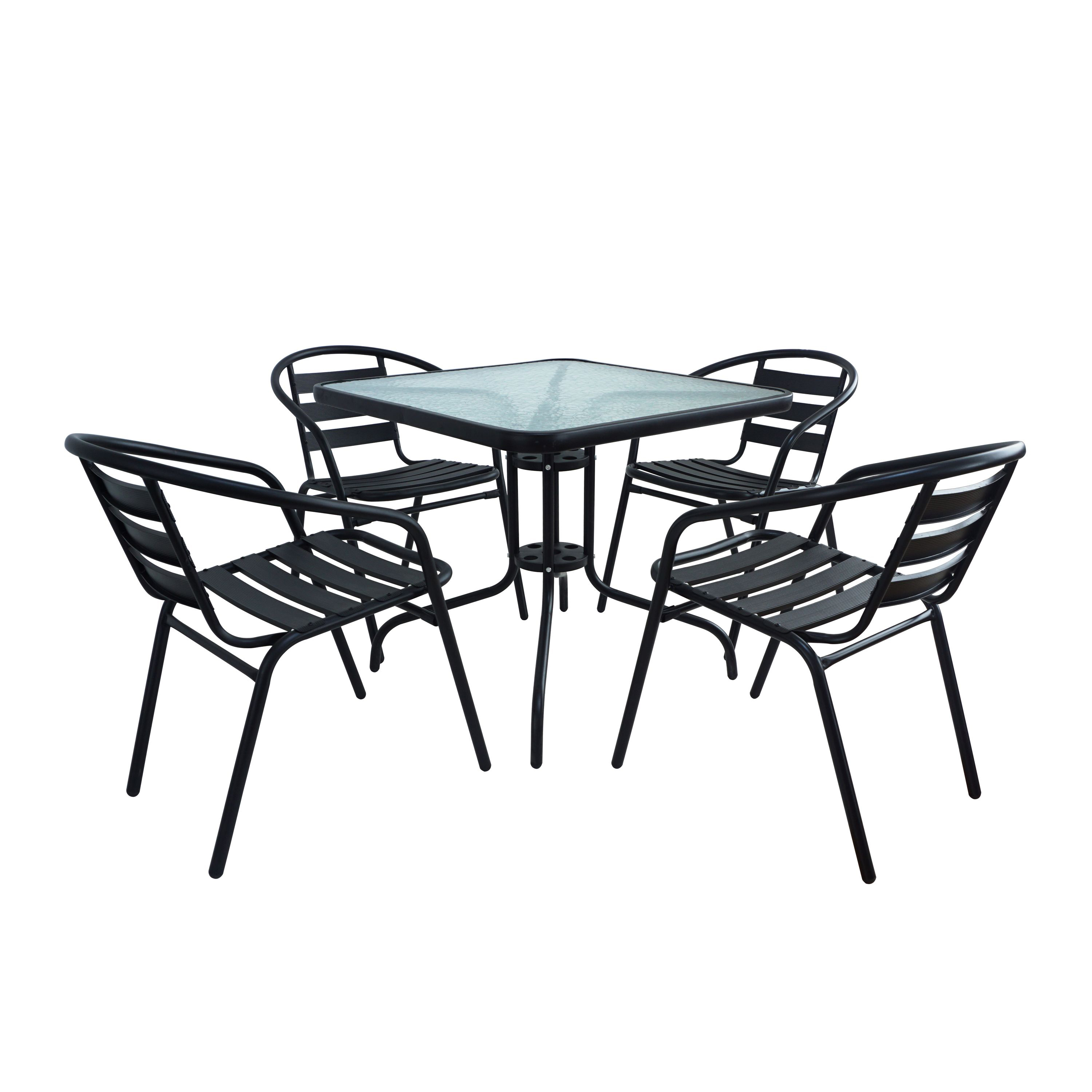 Bistroset LOCARNO 5-teilig