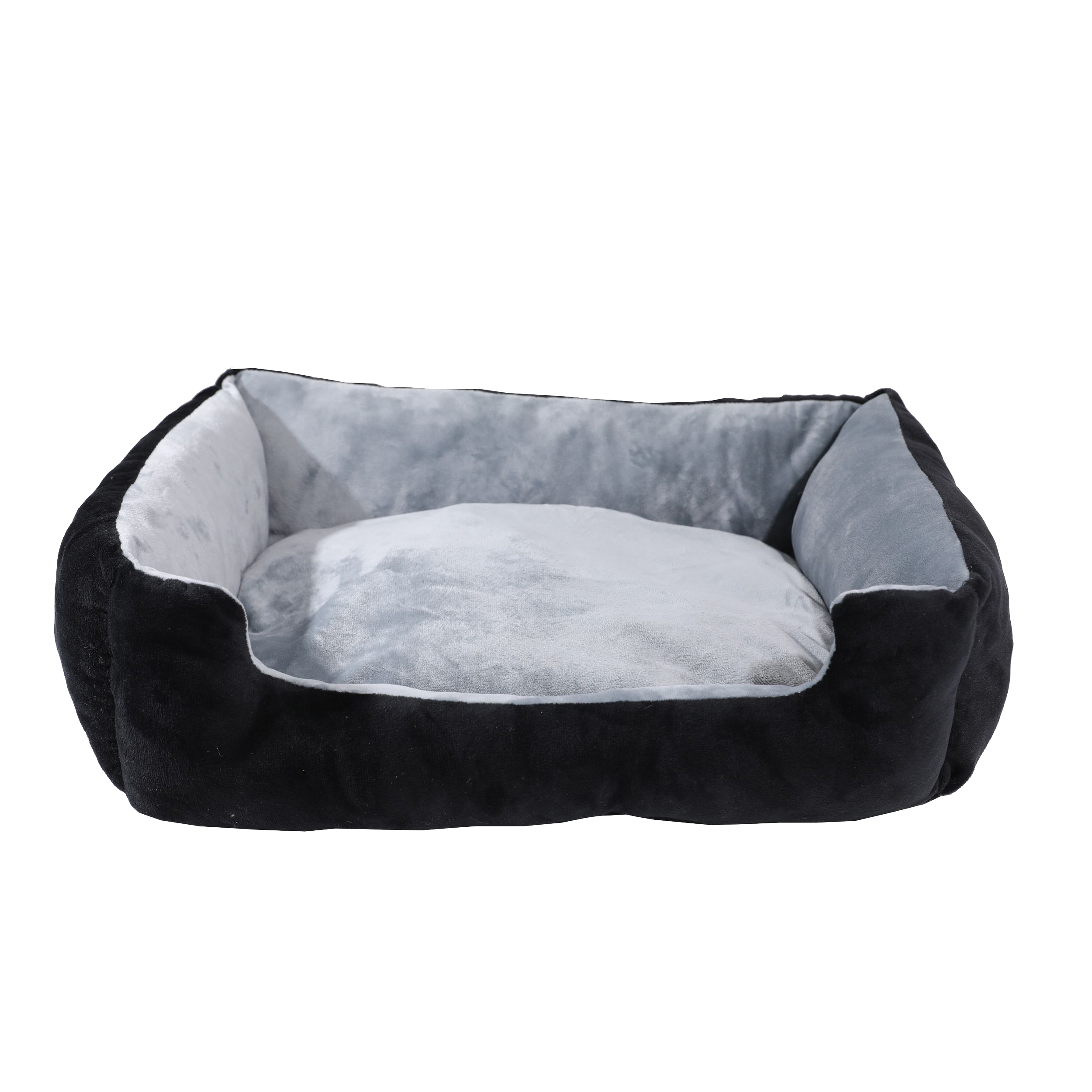 Hundebett Katzenbett NERO S schwarz/grau