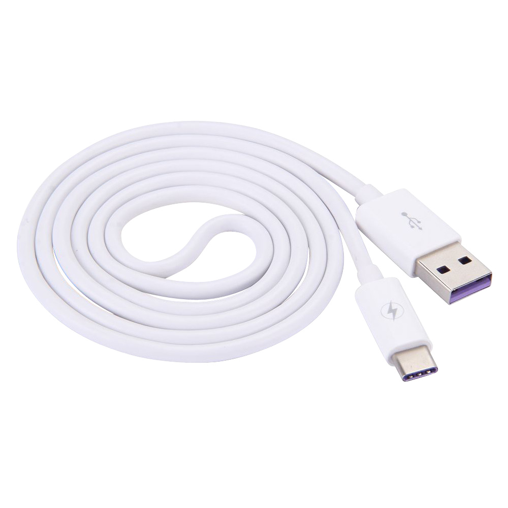 Ladekabel für Smartphones USB Typ C 2 m weiss
