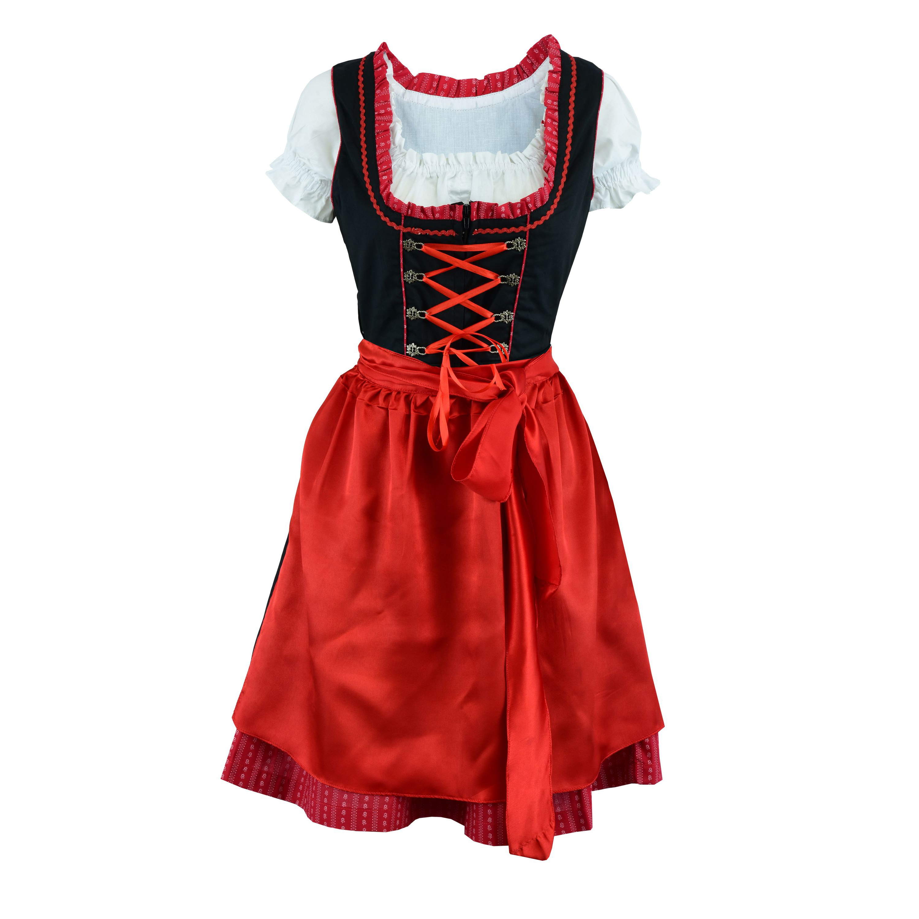 Dirndl Kleid rot Grösse 40