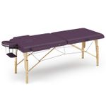 Massage table 2-zones violet