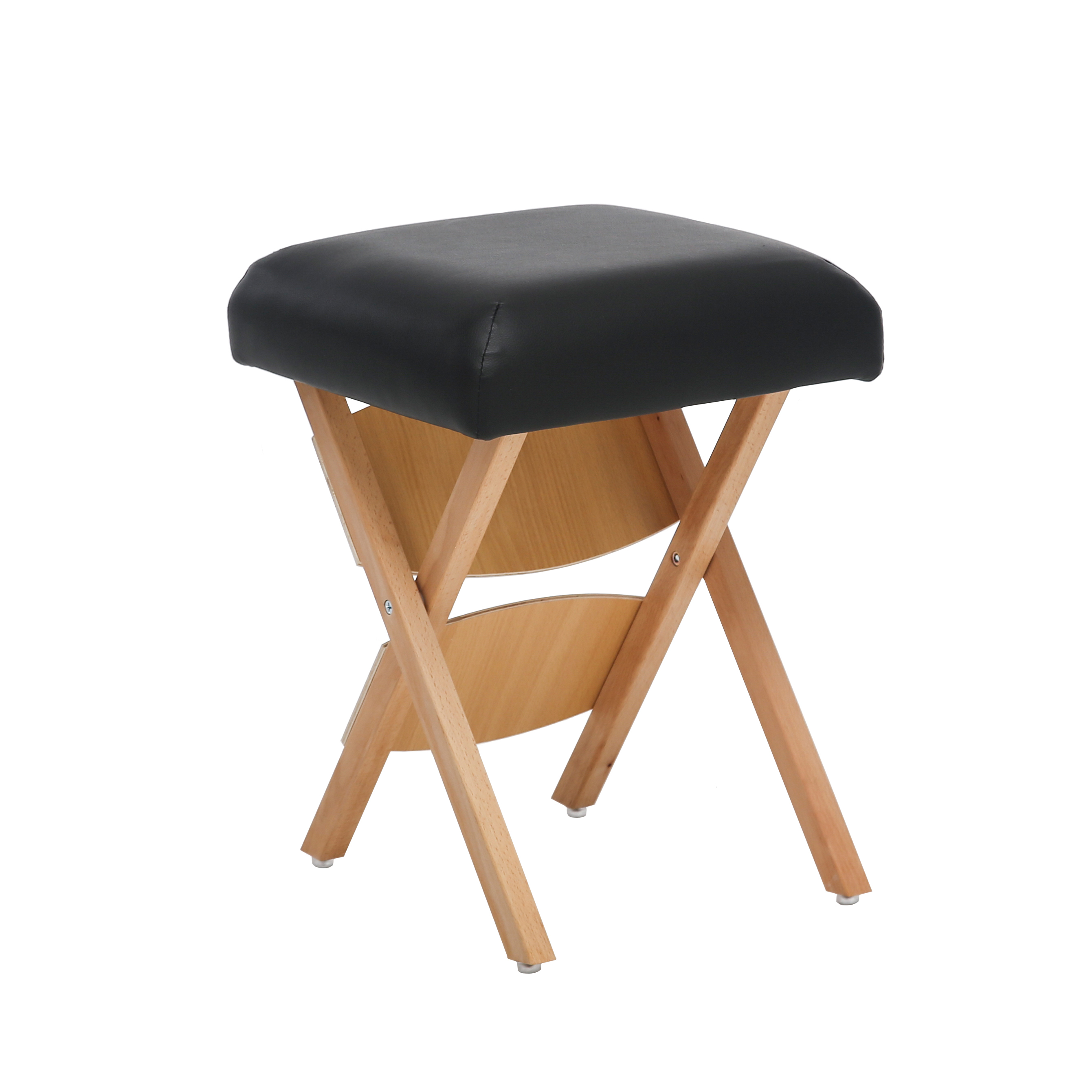 Klappstuhl Holz schwarz