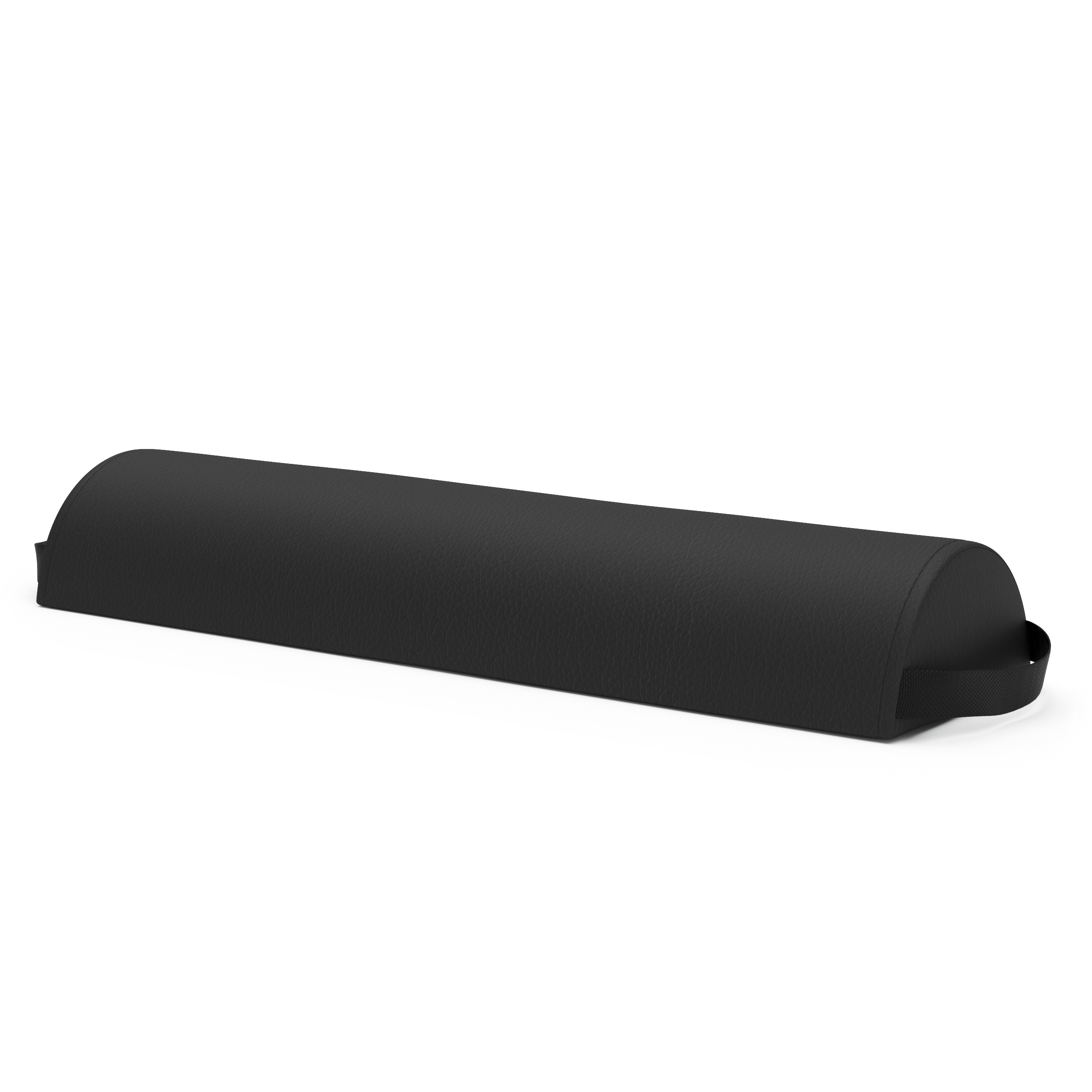Nackenrolle halbrund 66 cm schwarz