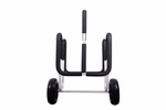 Doppel-Transportwagen für SUP Doppel-Transportwagen für SUP Frontalansicht
