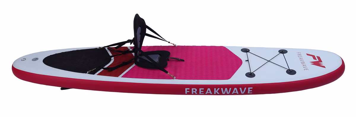 Stand Up Paddle SUP Board RED 320 cm Stand Up Paddle SUP Board RED 320 cm Seitenansicht mit Sitz
