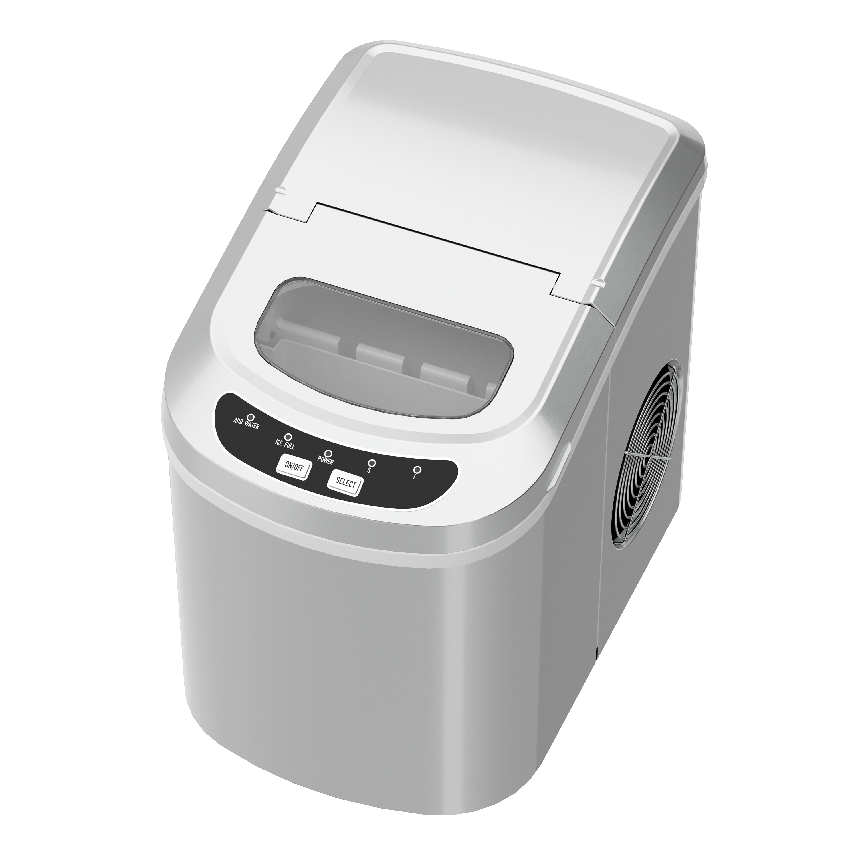 HOMCOM Eiswürfelmaschine, Ice Maker Edelstahl 24 Eiswürfel in 14-18 Min HOMCOM Eiswürfelmaschine, Ice Maker Edelstahl 24 Eiswürfel in 14-18 Min