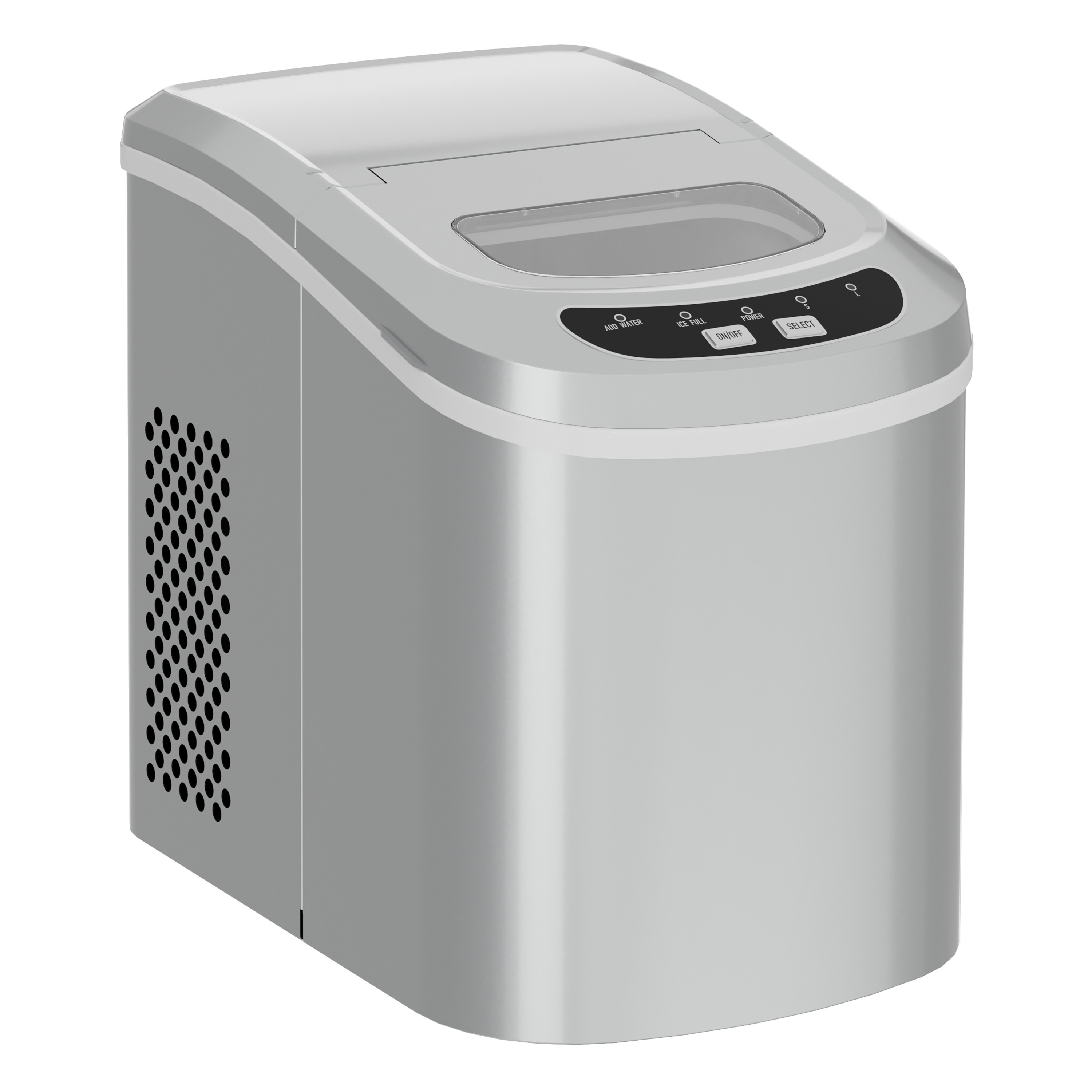 Eiswürfelmaschine silber 2.2L - 12 kg / 24 h