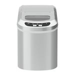 Eiswürfelmaschine silber 12 kg / 24 h / 2.2L Frontalansicht