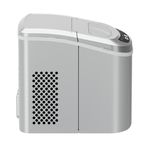 Eiswürfelmaschine silber 12 kg / 24 h / 2.2L Seitenansicht
