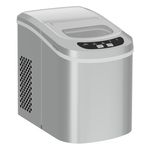 Eiswürfelmaschine silber 2.2L - 12 kg / 24 h