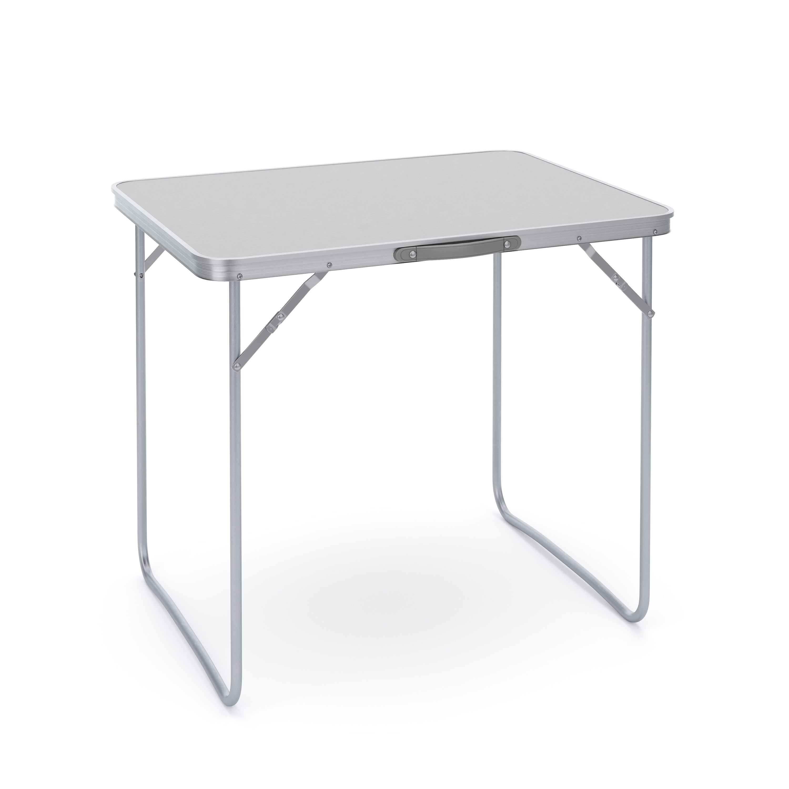 Campingtisch klappbar 80 x 70 cm grau