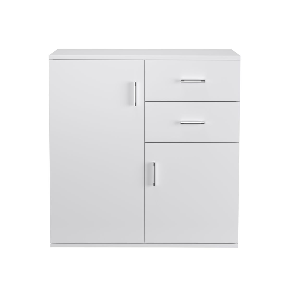 Kommode 80 x 82 cm weiss