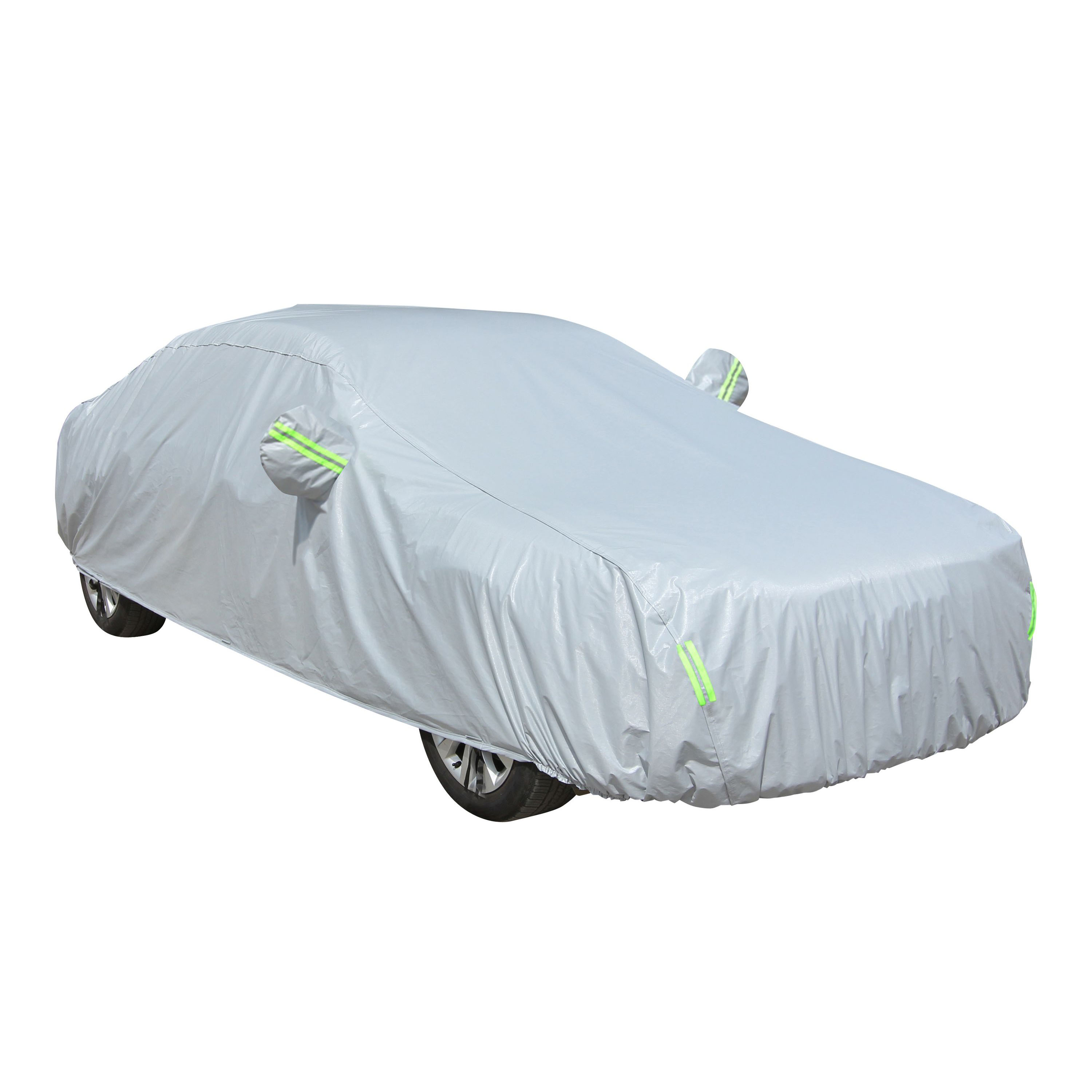 Abdeckplane für Auto weiss