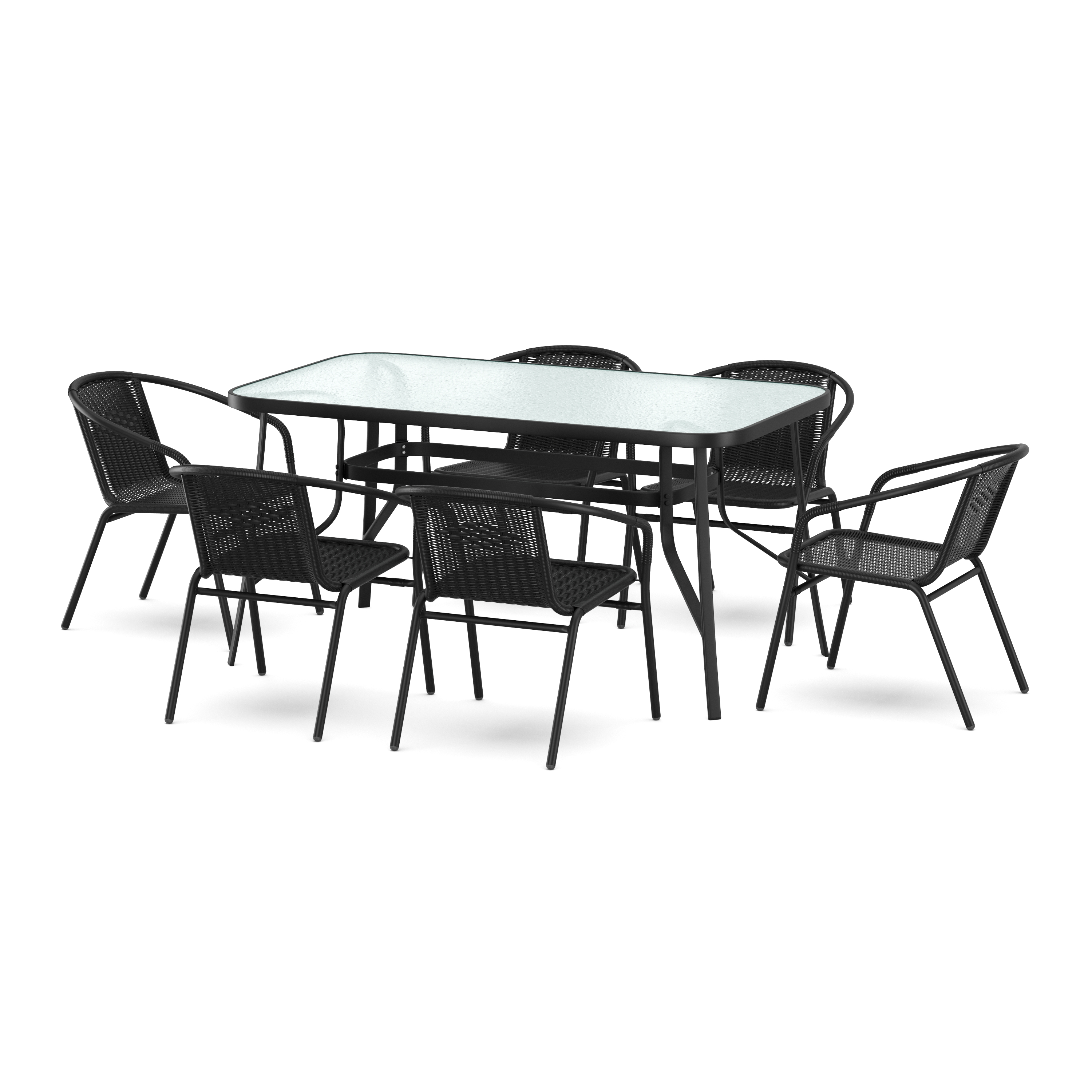 Bistroset GENEVA 7-teilig