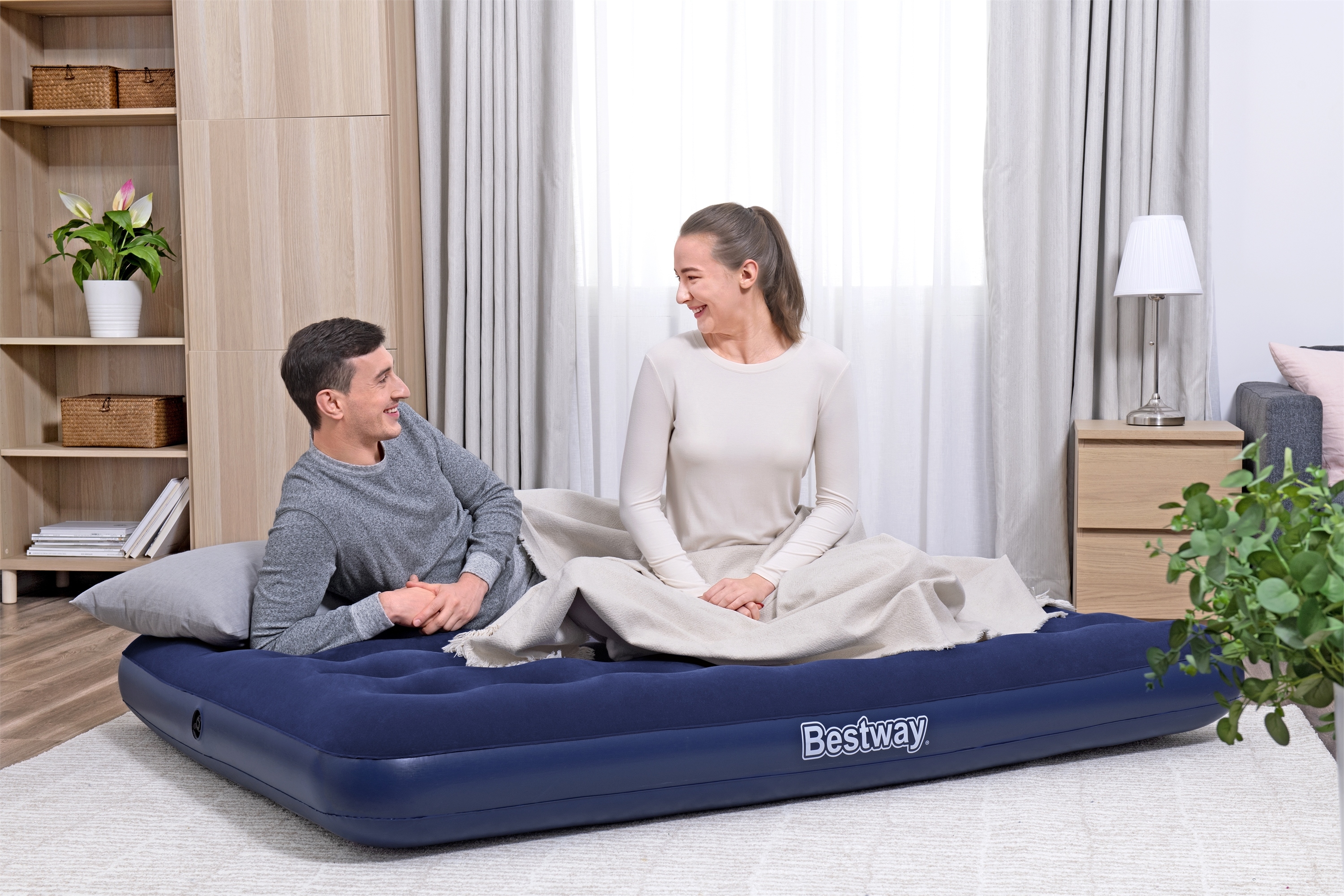 korb für pflanzen outdoor Rattankörbe & Rattan-Pflanzkörbe online kaufen Farbe:Capri Blue