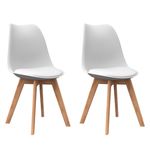 Esszimmerstuhl AMELIA 2er Set weiss