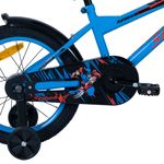 Kindervelo 16" GALAXY Nahaufnahme Kettenschutz