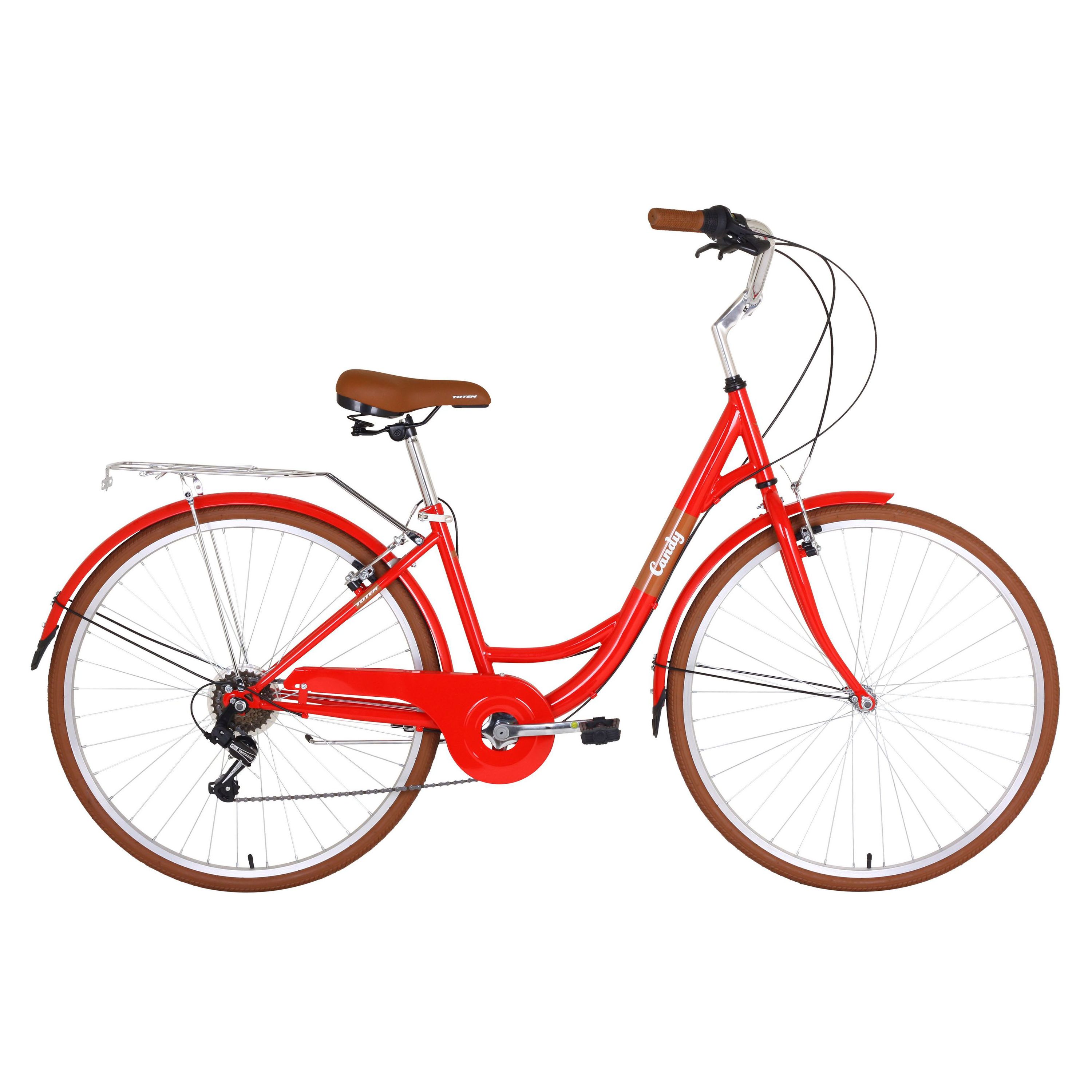 Citybike Damen Velo CANDY rot