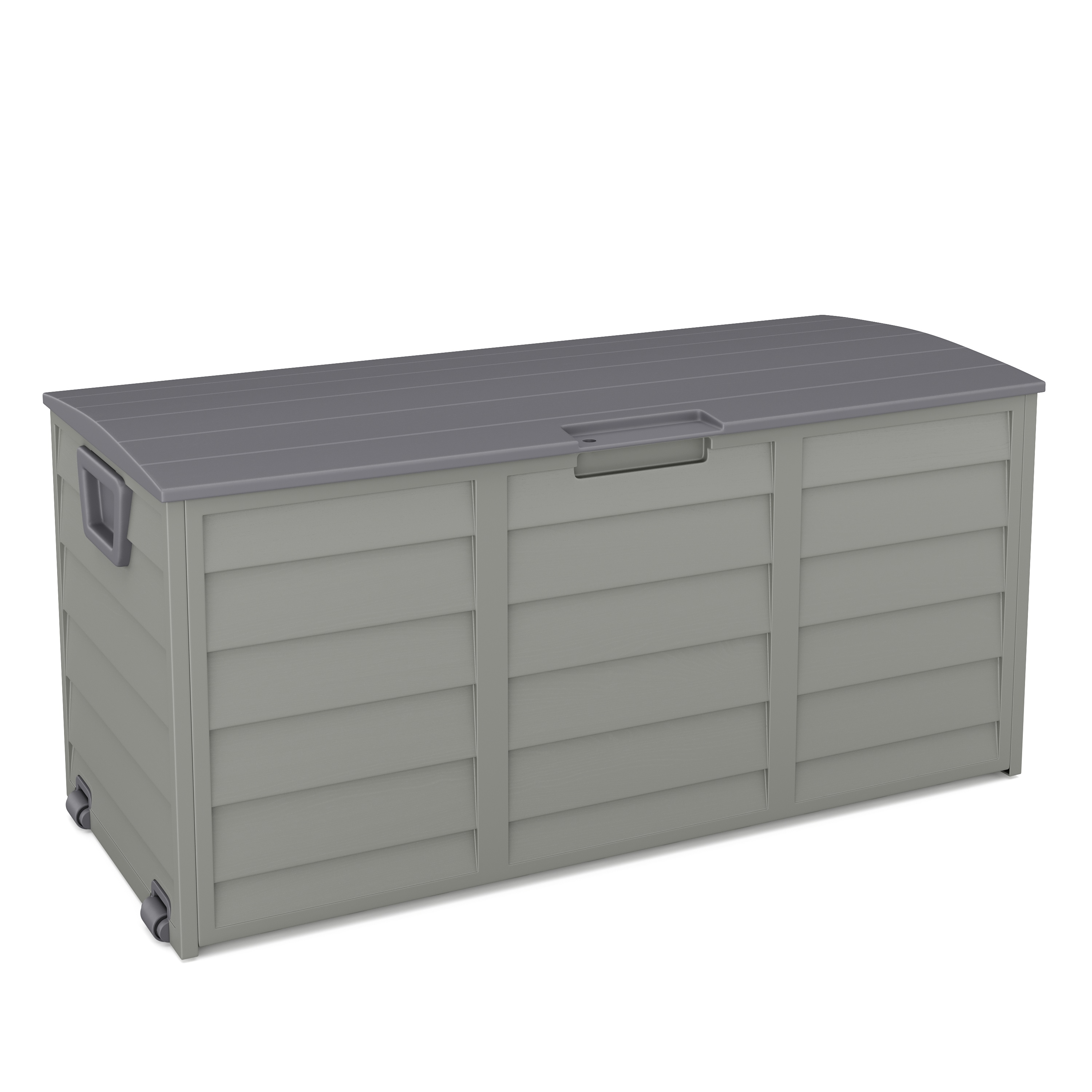 Kissenbox Gartenbox grau