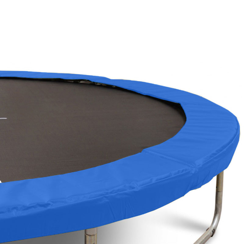 Federabdeckung für Trampolin 430 cm blau