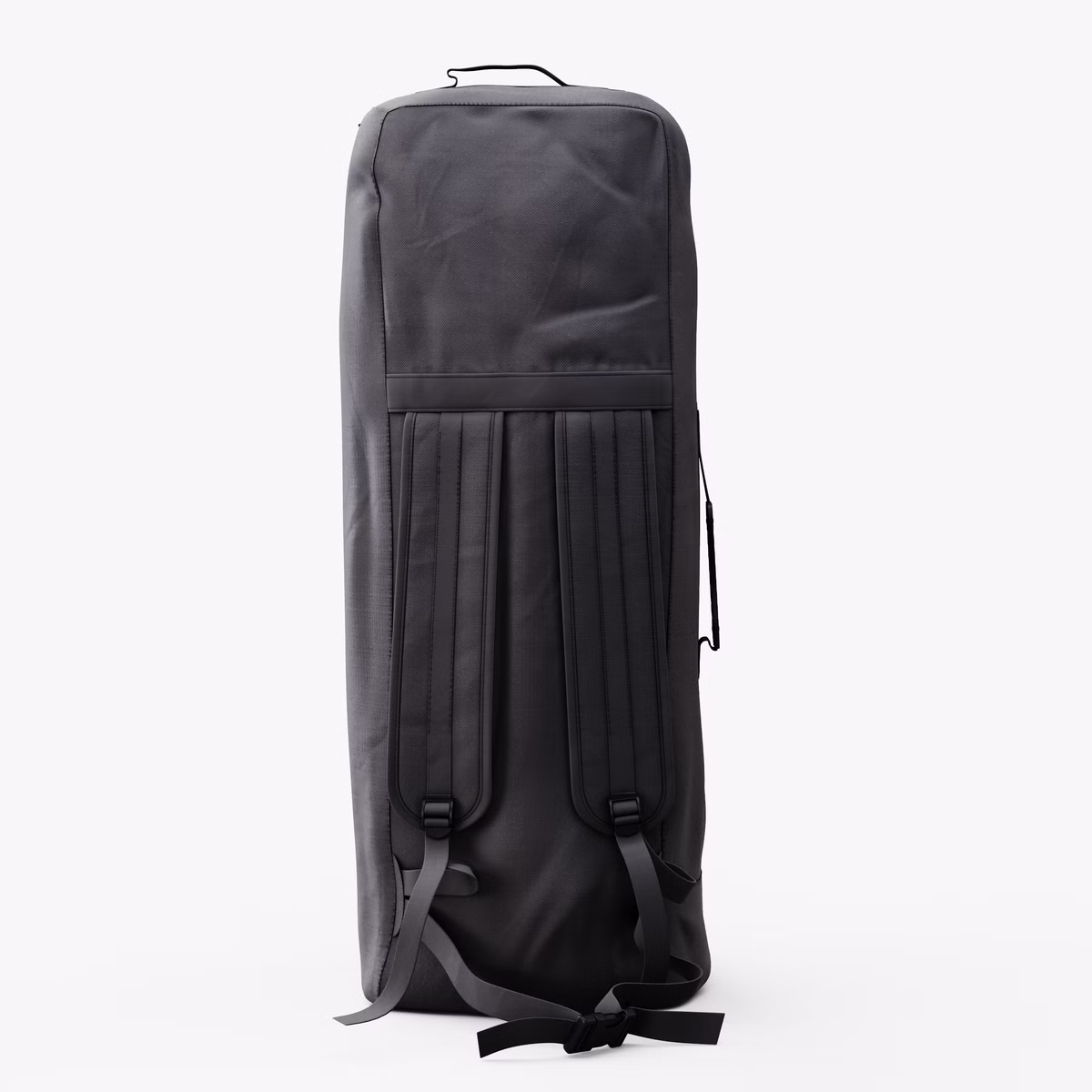 Rucksack für Stand Up Paddle SUP schwarz optimiert Rucksack für Stand Up Paddle SUP schwarz optimiert Rückenansicht